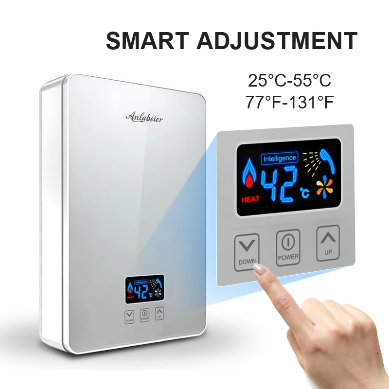 Golden Supplier 16 years Home use Instant Tankless Electric Hot Water Heater with Bath shower