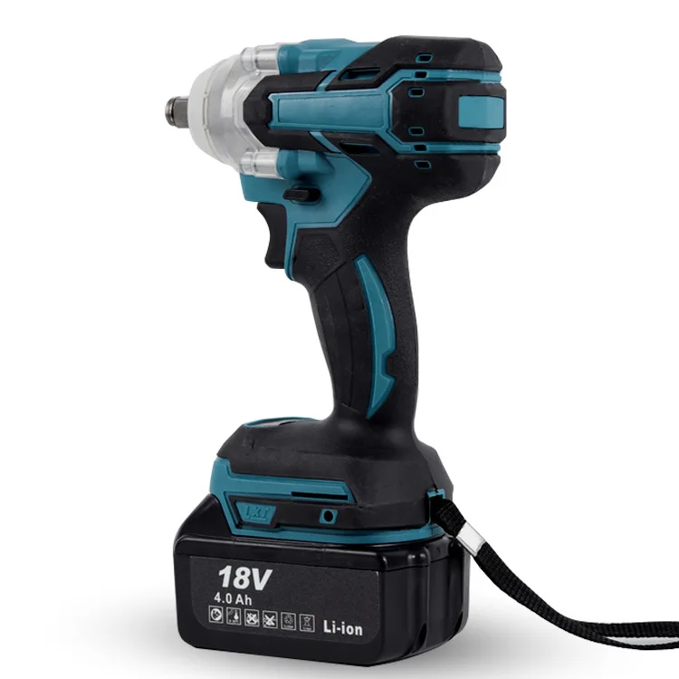 Аккумуляторная отвертка Makita 1/2 дюйма 18 в электроинструменты Электрический ударный гайковерт бесщеточный