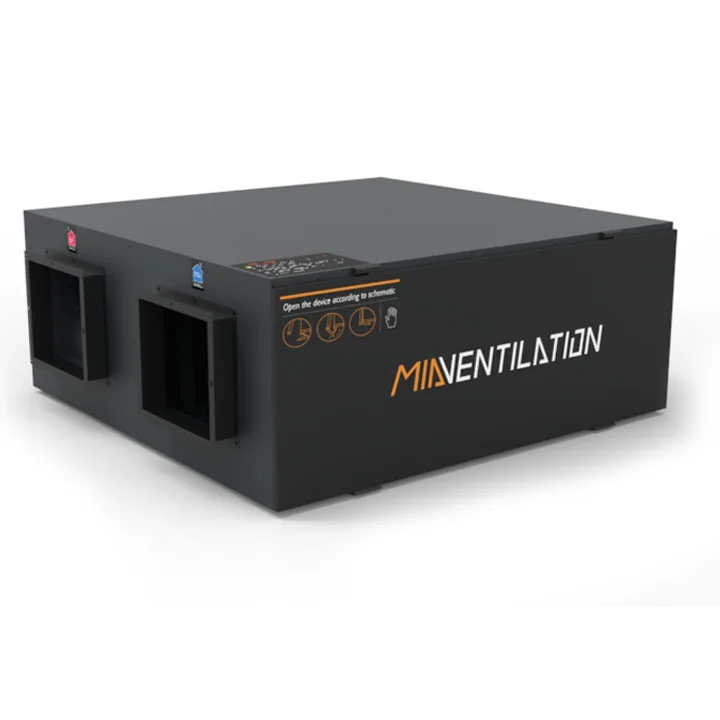 2900CFM Hot Sale Industrial Heat Recovery Ventilation Fan Air Recuperator With High Voltage Electrostatic Dust Filter