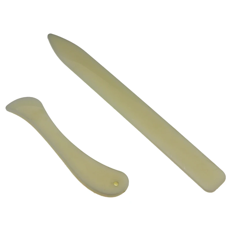 2pcs DIY handmade plastic bone folder to open the letter