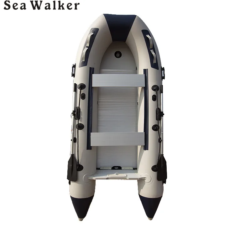 inflatable fishing boat rubber Rescue boat with aluminum floor
