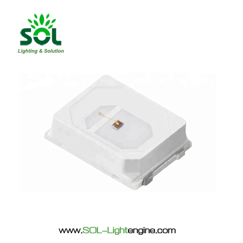 LED Component Chip 365nm 380nm 390nm 0.2W 2835 UV LED For Curing