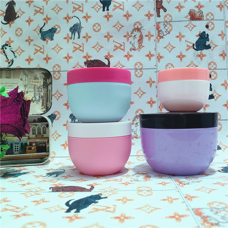 Factory Directly Plastic 150ml 250ml 300ml 500ml Cosmetic Beard Oil Hair Wax Skin Care Cream Jar Cosmetic Cream Jar