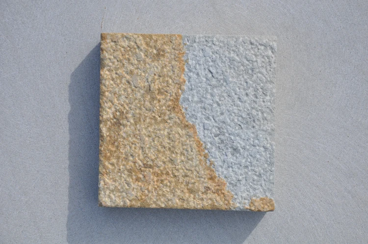 various color  sandstone plate for decoration of building road pave