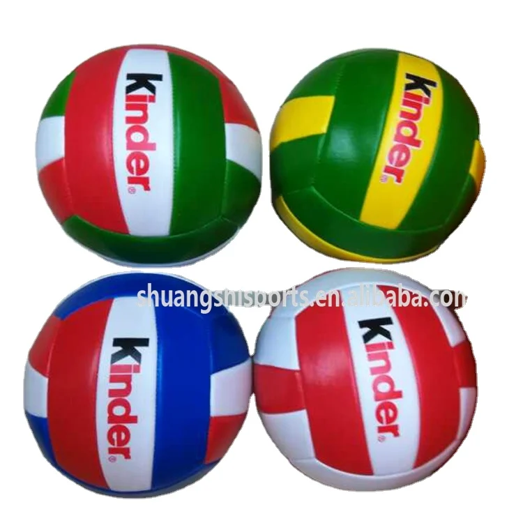 Free Sample OEM Official Size 5 Customized Beach PVC PU Leather Laminated Volleyball Match Volleyball Training