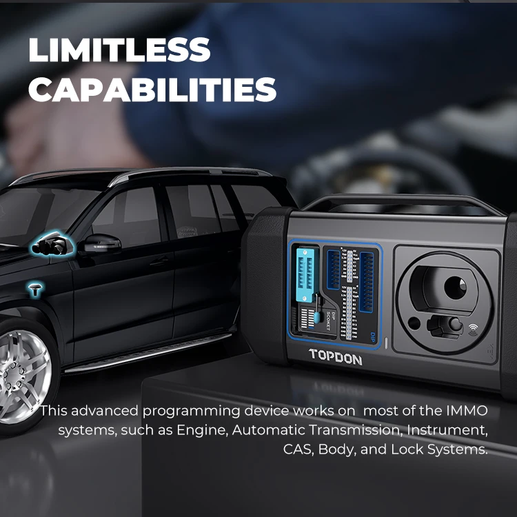 TOPDON T-Ninja Box Obd2 Smart Pro устройство для программирования автомобильных ключей программист автомобильный иммобилайзер инструмент ключ