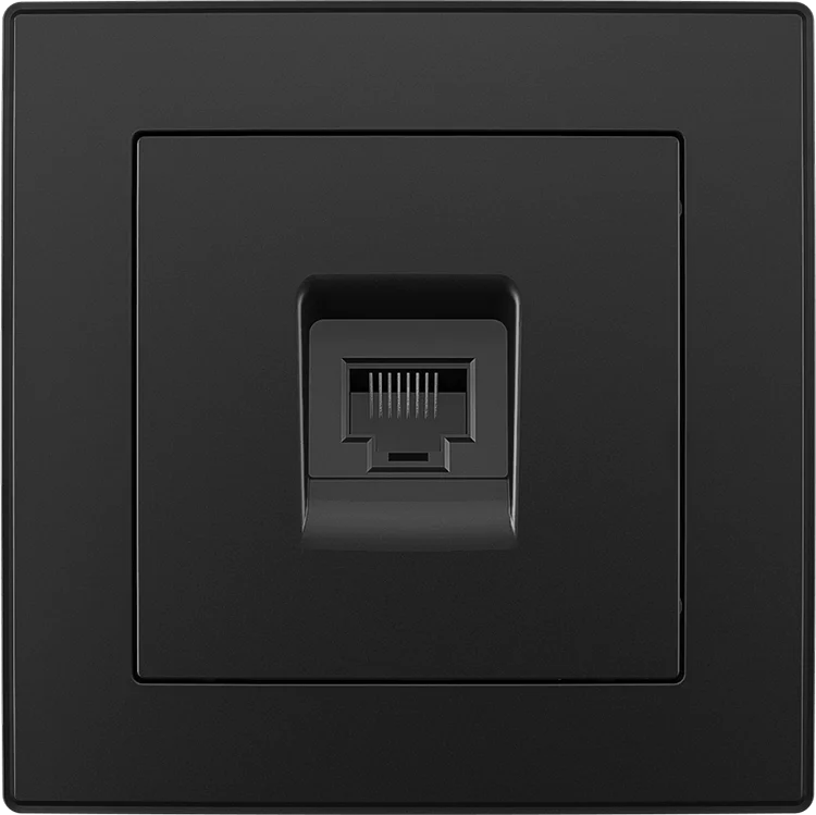 Songri european standard 250V 16A residential purpose 1 gang computer wall socket