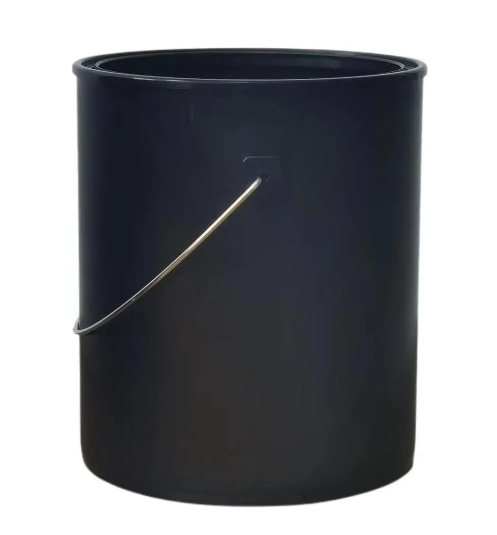 5 Gallon Plastic buckets blue color that can hold Beer Water and Paint Liquid with lid and plastic or metal handle