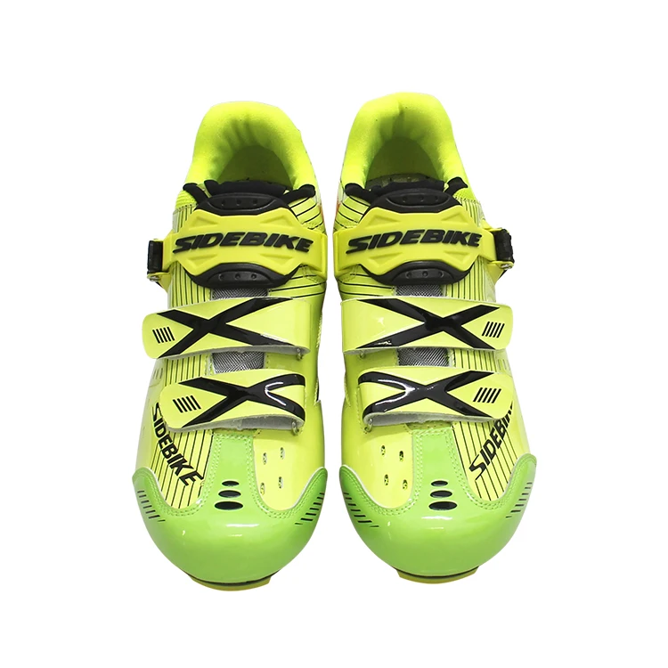 High quality durable lightweight sports men D Link detachable buckle cycling shoes