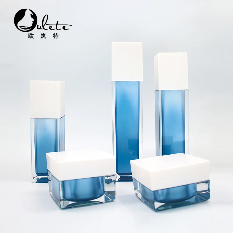 
Luxury Acrylic Lotion Containers Skincare Packaging Cosmetic Bottles And Jars Sets For Sale 