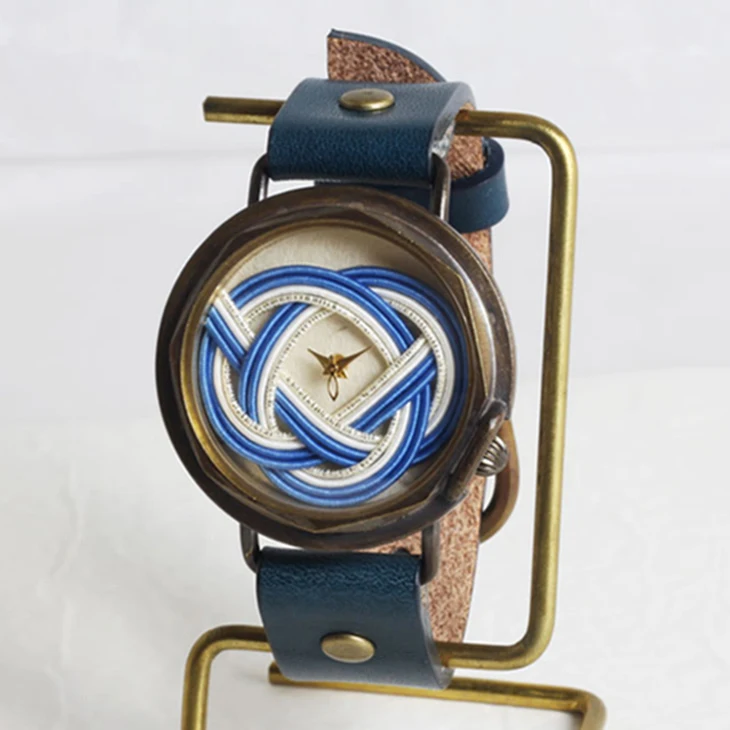 Decoration on the dial is mizuhiki online wrist watches wholesale