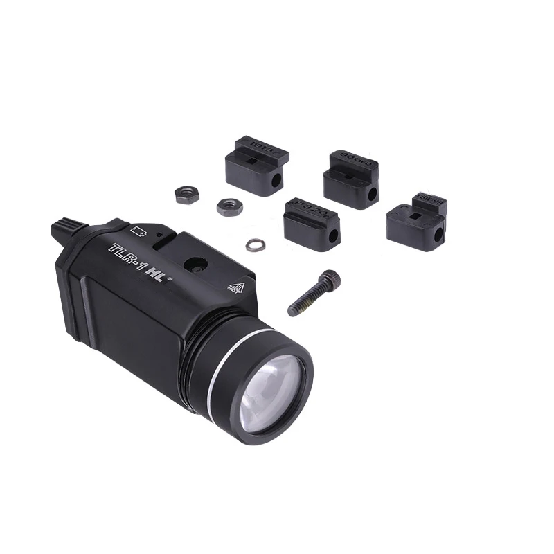 
TLR-1 HL 1000 lumen weapon mounting light with rail locating keys aerospace aluminum tactical led flashlight 