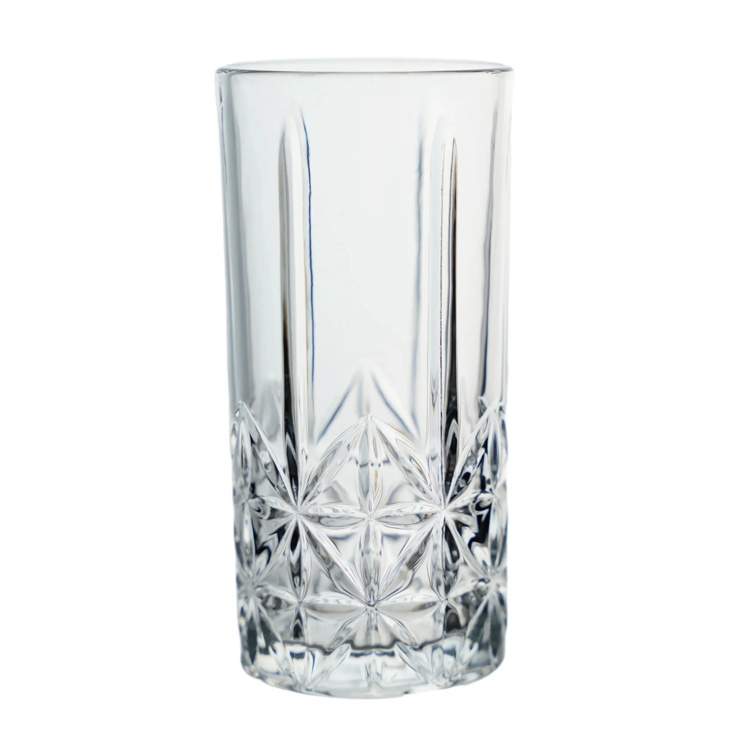 370ml Vintage embossed glass beer mug cup beer glass hand blown glassware