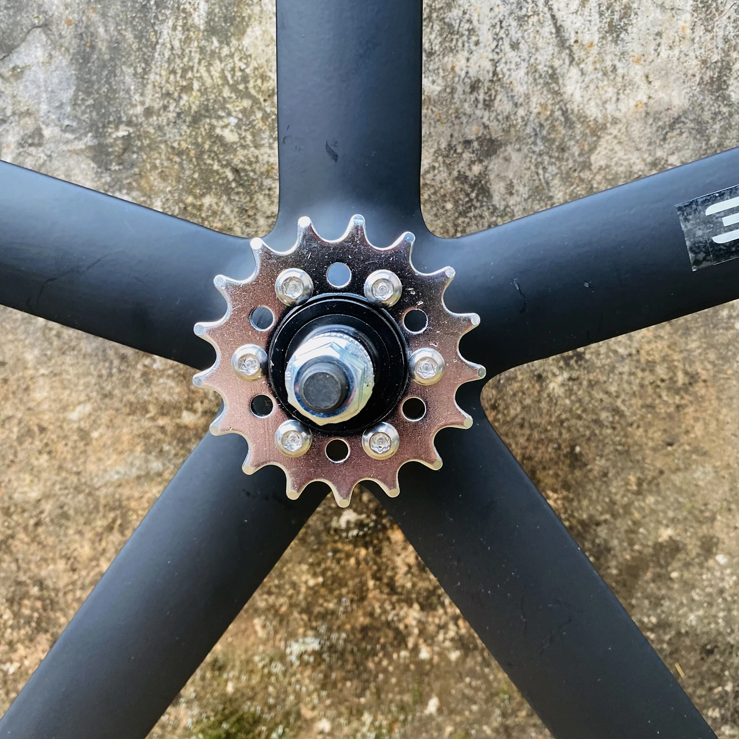 Track bike wheel 700C bike Magnesium Alloy wheelset 5 spokes Mag wheel fixed gear Bicycle RIM