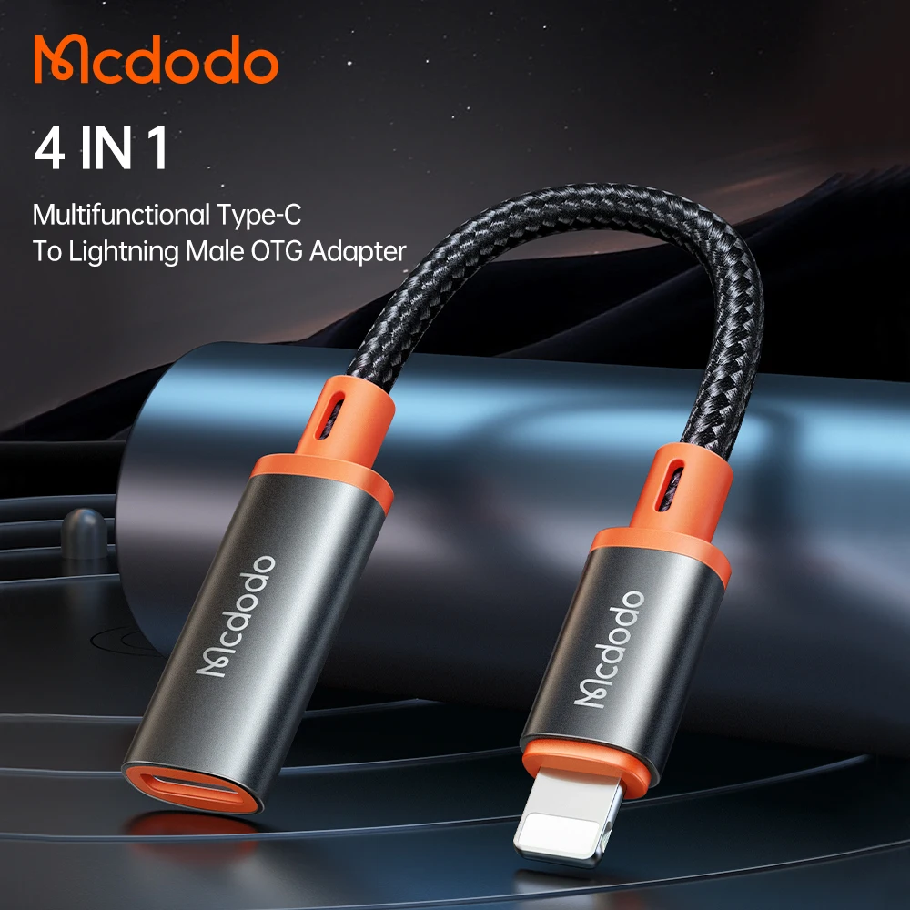 Мини портативный Otg Usb кабель Тип C для Iphone Lightning аудио адаптер Поддержка U диск флэш-накопитель OTG