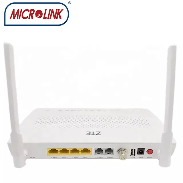 New Genuine ZXHN F668 V5.2 Gpon  Onu  4GE+2POTS+1CATV+WIFI+USB Modem Router Gpon ONT  For ZTE