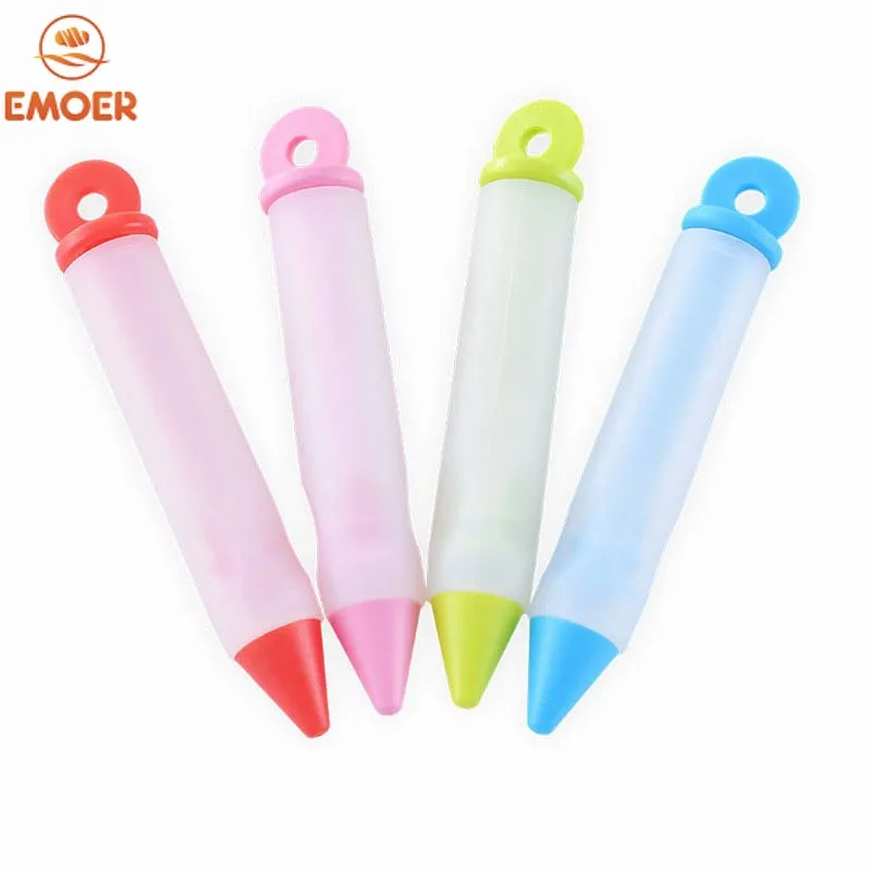 Food Grade Silicone Jam Chocolate Writing Pen And Painting Pen Cake Diy Doodle Pen