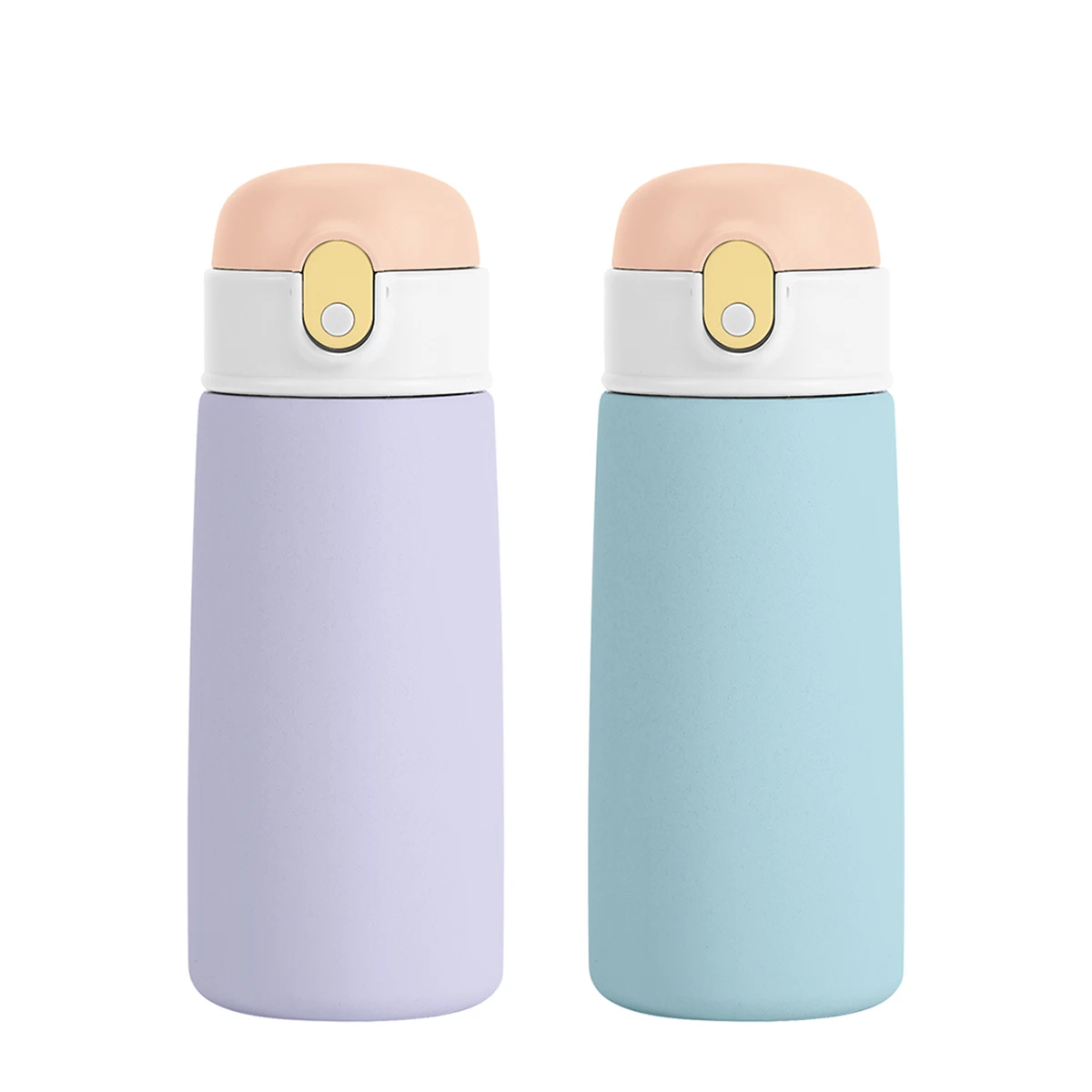 16OZ BPA Free Kids Bottle Vacuum Insulated Stainless Steel Sipper Bottles