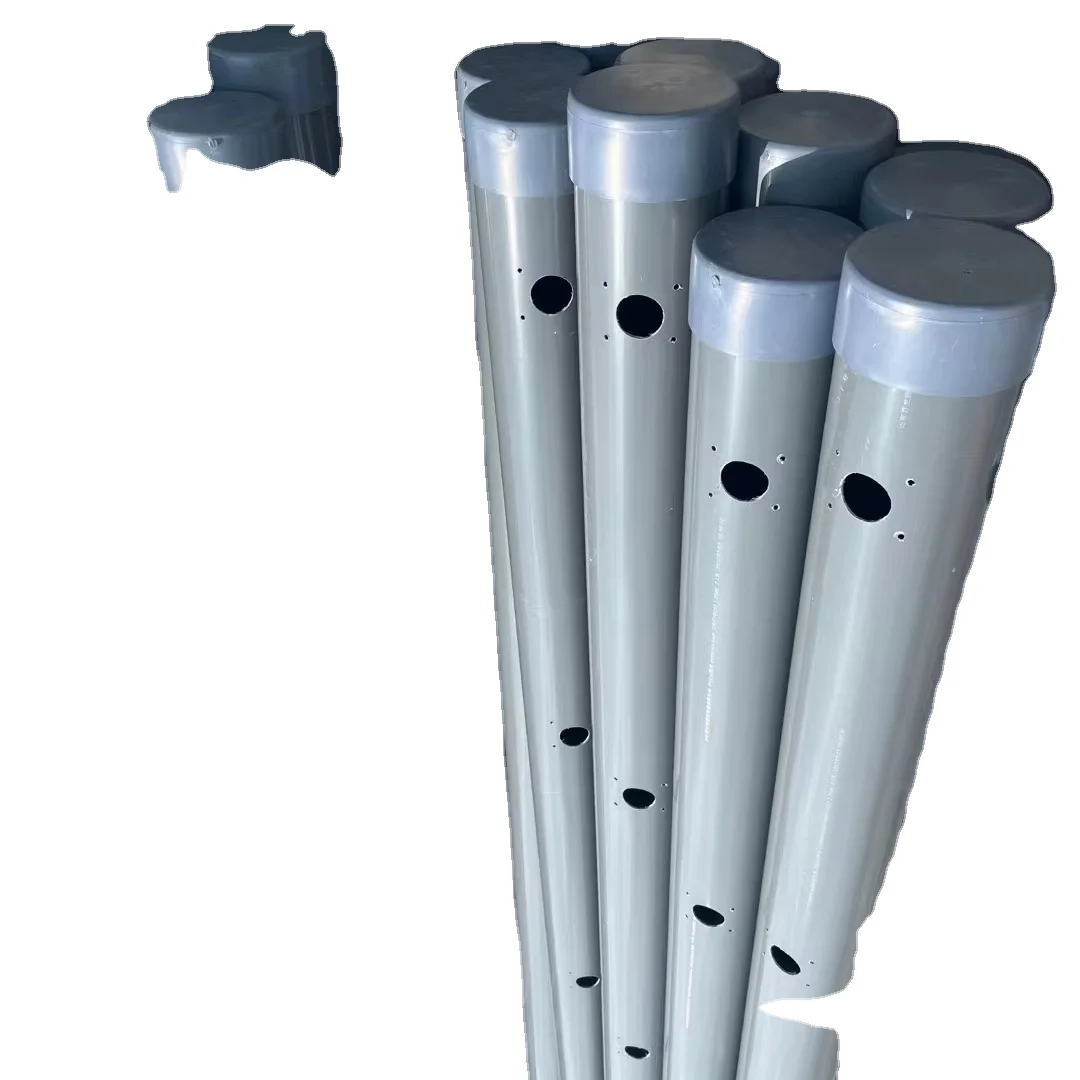 4inch upvc perforated drainage pipe