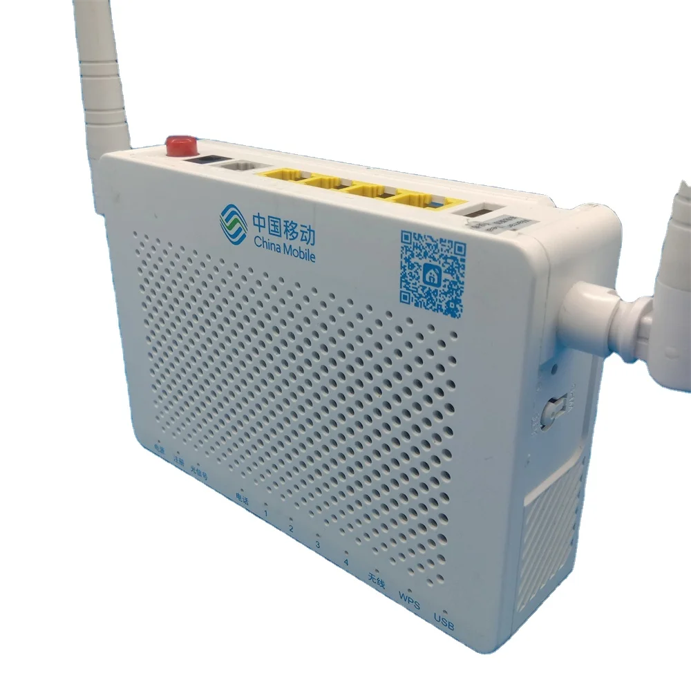 Second-hand F663NV3A gpon 1GE+3FE+1USB+1TEL onu modem for ZTE Original route