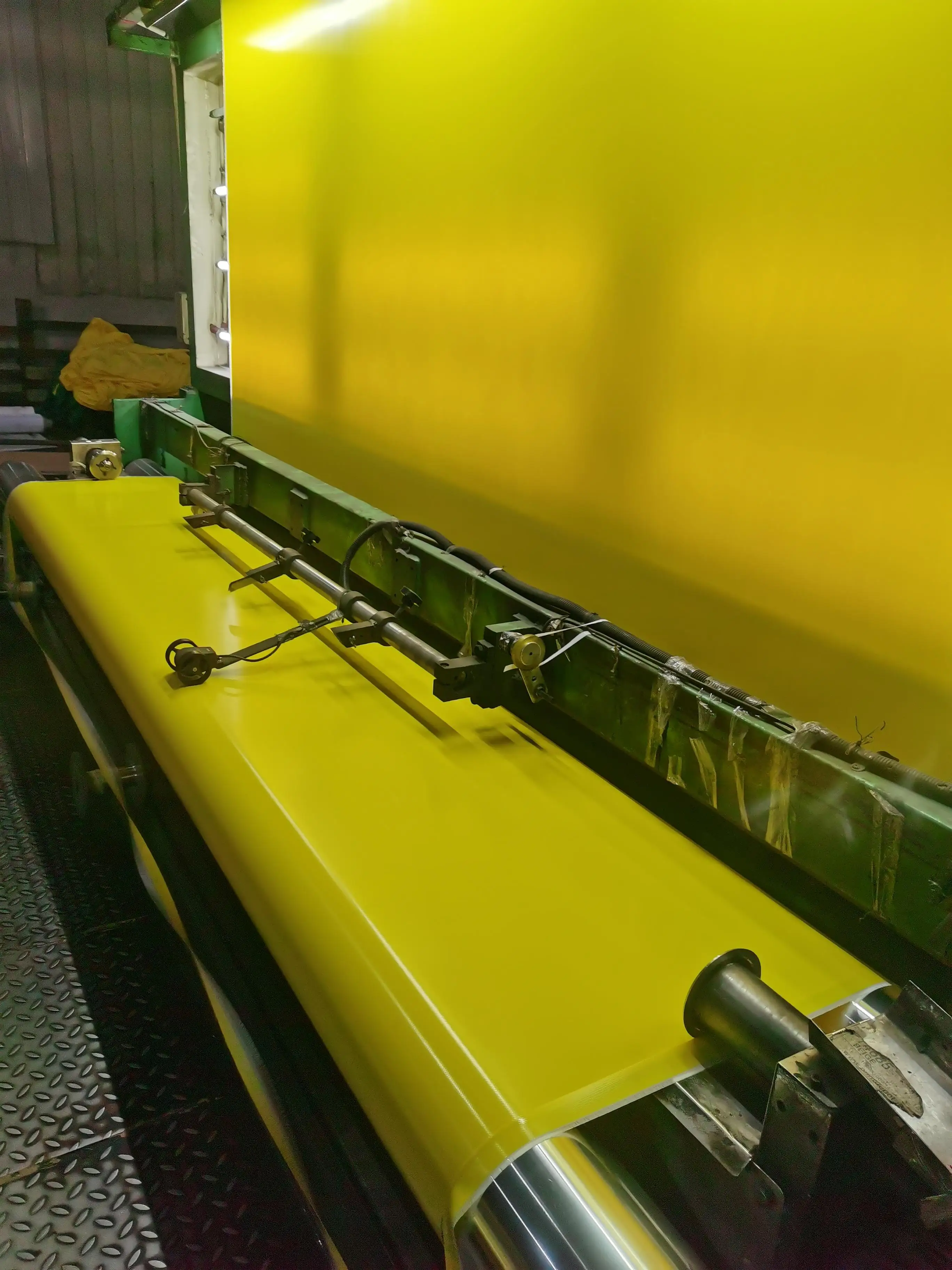 2.18 m 1100Dex 650gsm M2 Classification without Phthalate PVC Knife Scraped Tarpaulin