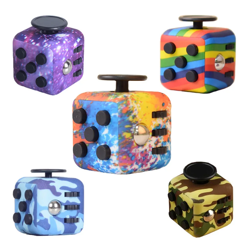 2022 Amazon Hot Sale Finger Spinner Hand Stress Relief Fidget Toys Infinity Cube