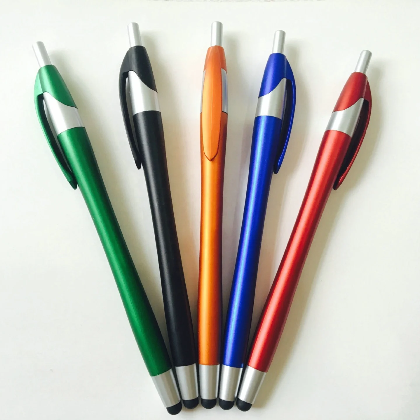 HYF New product 2024 Hot Selling Touch Screen Gourd Ballpoint Pen Plastic Multi-functional Touchable Custom Logo Ball pen
