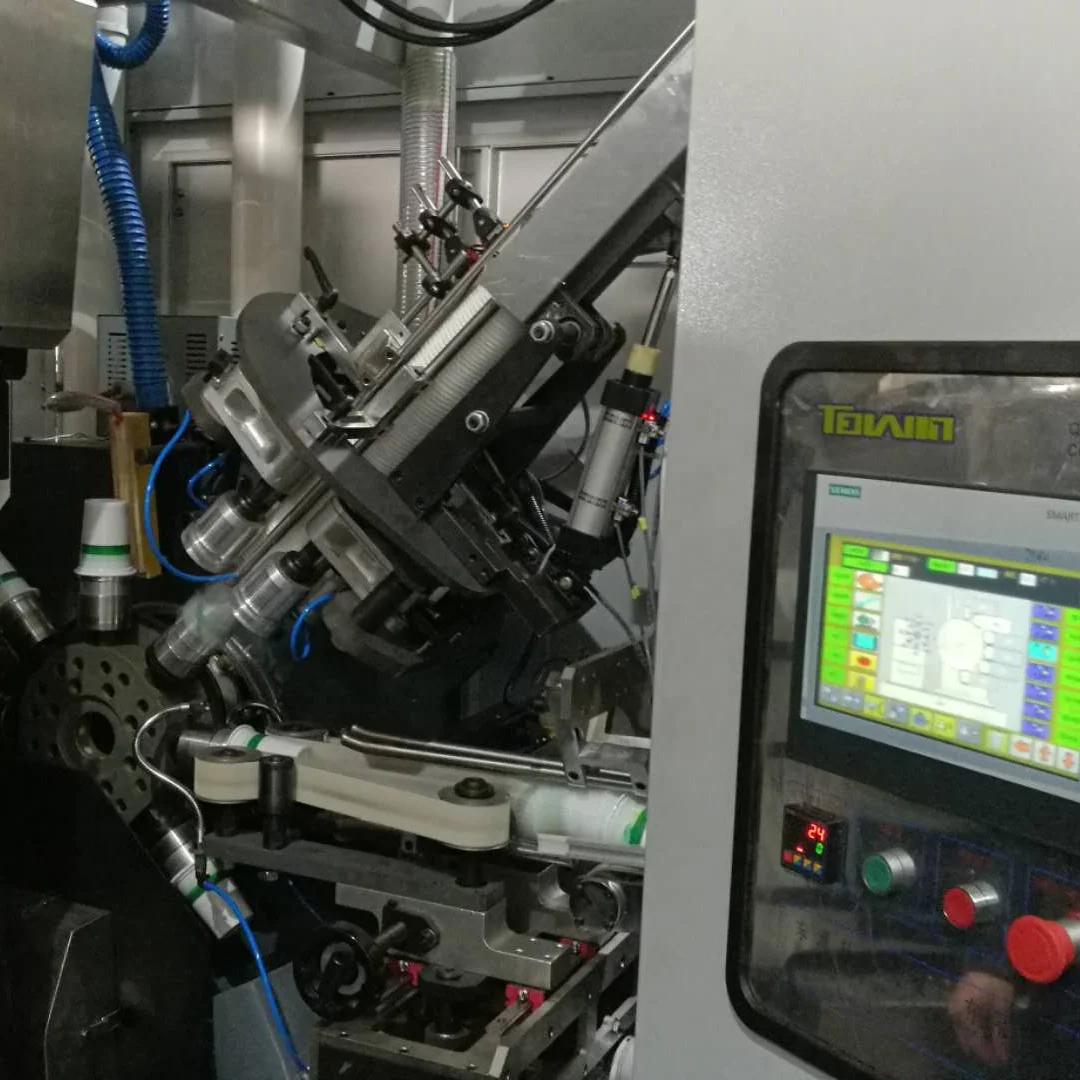 Local factory automatic 7 colour 350pcs/min speed QJY-7160B plastic cup printer printing machine