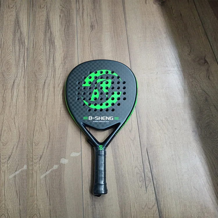 Diamond Shaped 12K Carbon Fiber Padel Racket