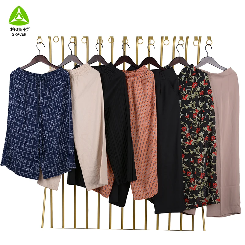 Wideleg Pants Bale Lots Of Used Clothes Uk And Canada Second Hand Clothes Grade 1 Bales