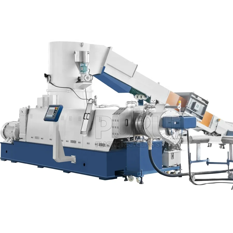 plastic granulator recycle machine