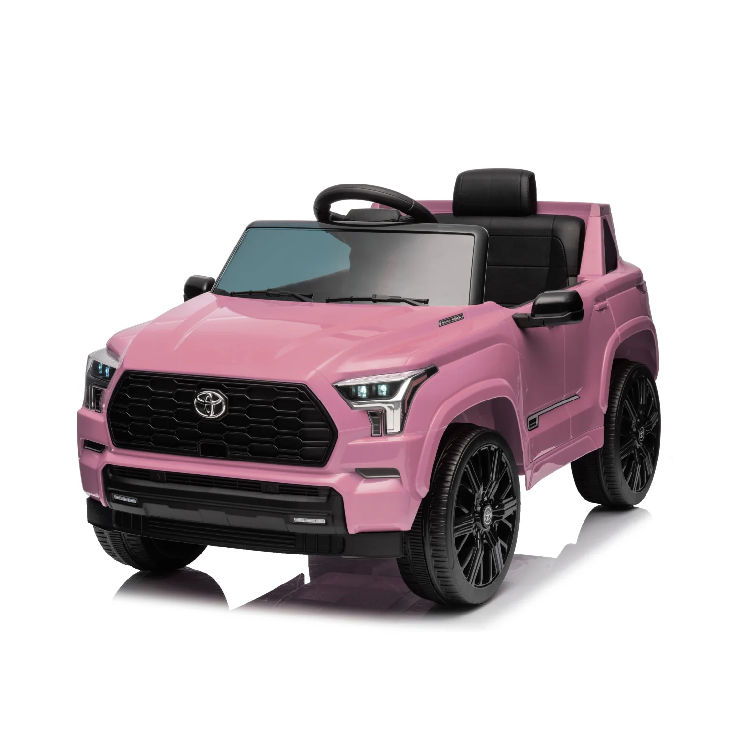 New Toy License TOYOTA SEQUOIA Electric Kids Car Pink Toy Music Power Battery Child Toy Ride On Car