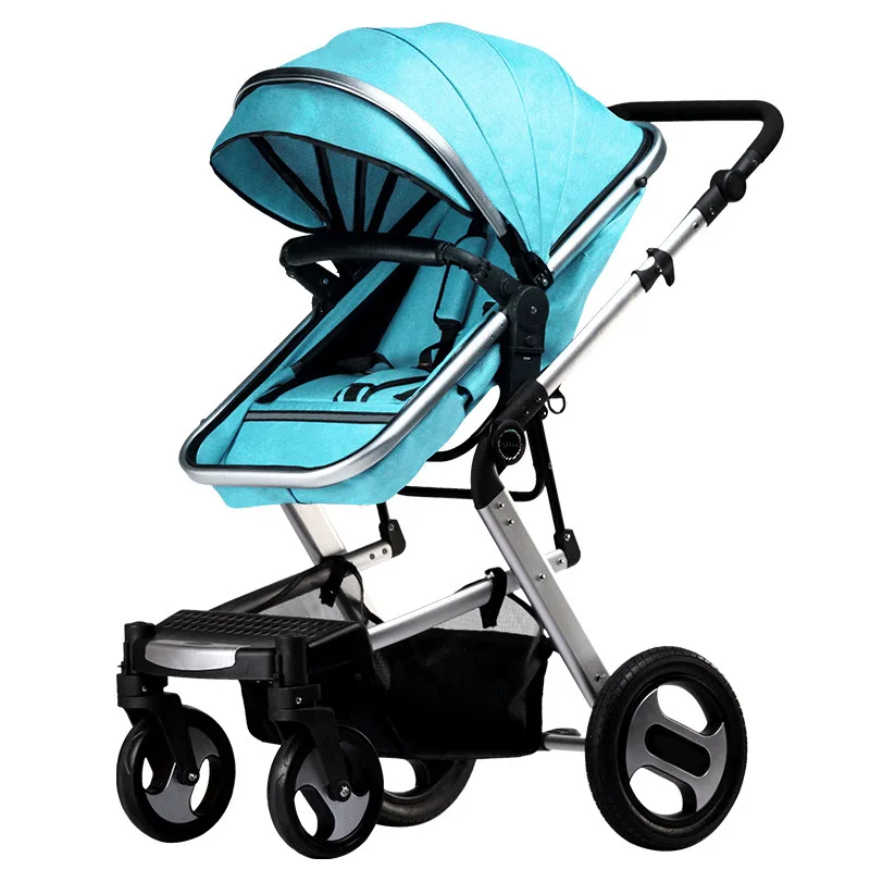 3in1Stainless steel frame high quality simple doll pram stroller baby carriages easy folding  for traveling