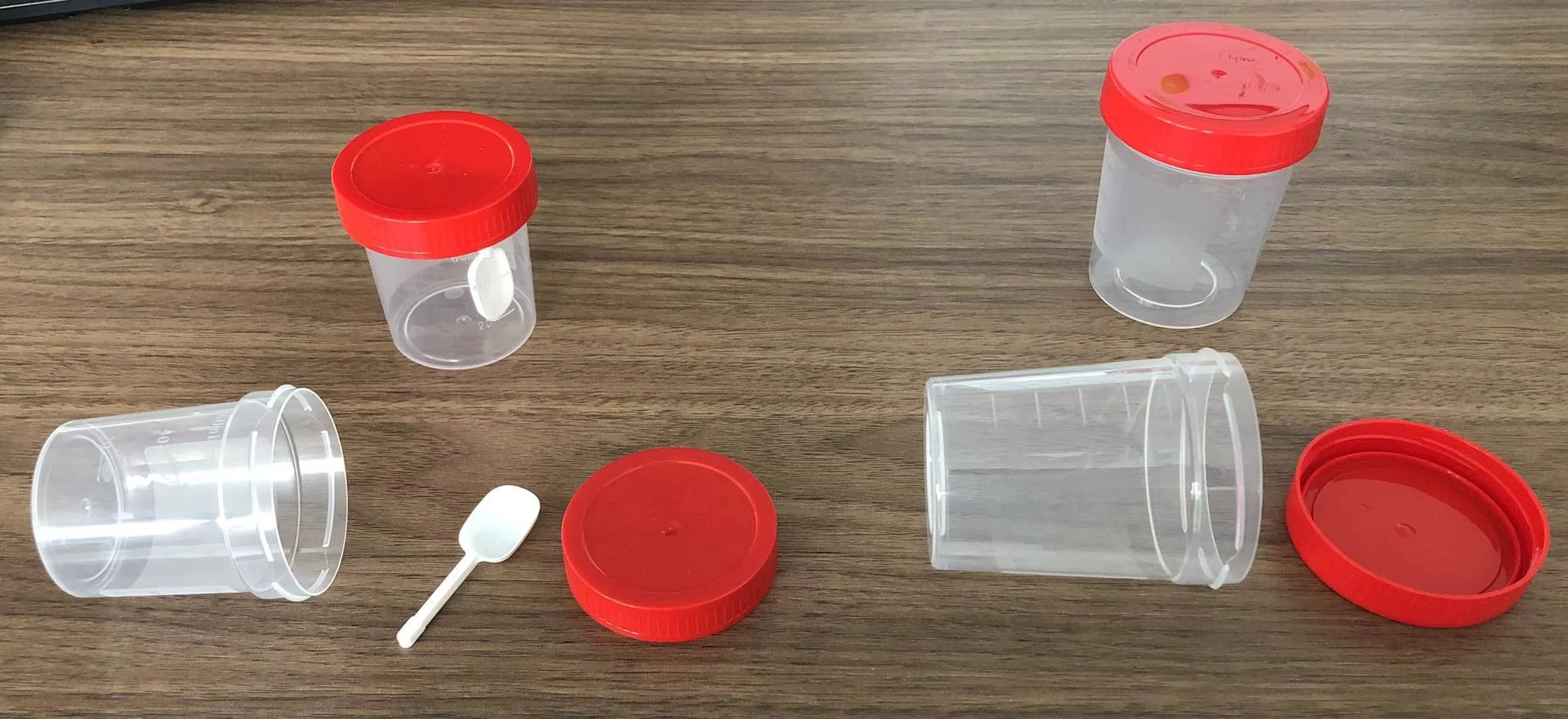 
3 parts urine Jar blood jar spoon cap capping Assembly Machine 