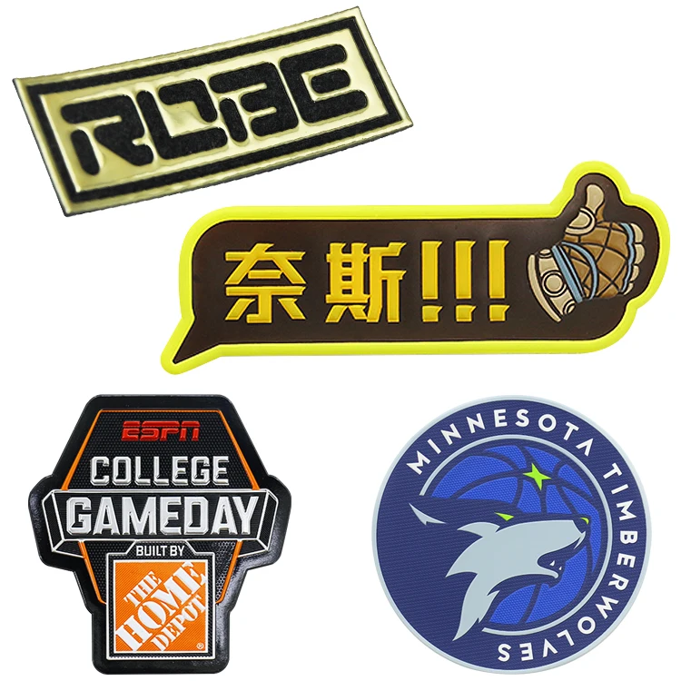 Stock Tpu Logo Tactical Armband Set Fighter Air Attack Gold Metallic Patch IronOn Patch