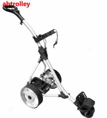 
Follow me trolley electric auto electric power kaddy on golf ground 3 wheel golf trolley 