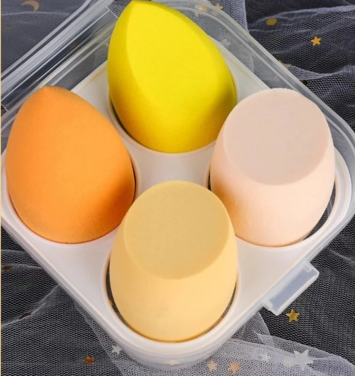 High Quality Custom Logo Beauty Sponge Private Label Cosmetics Blender Sponge Latex Free Soft Wholesale Makeup Sponge