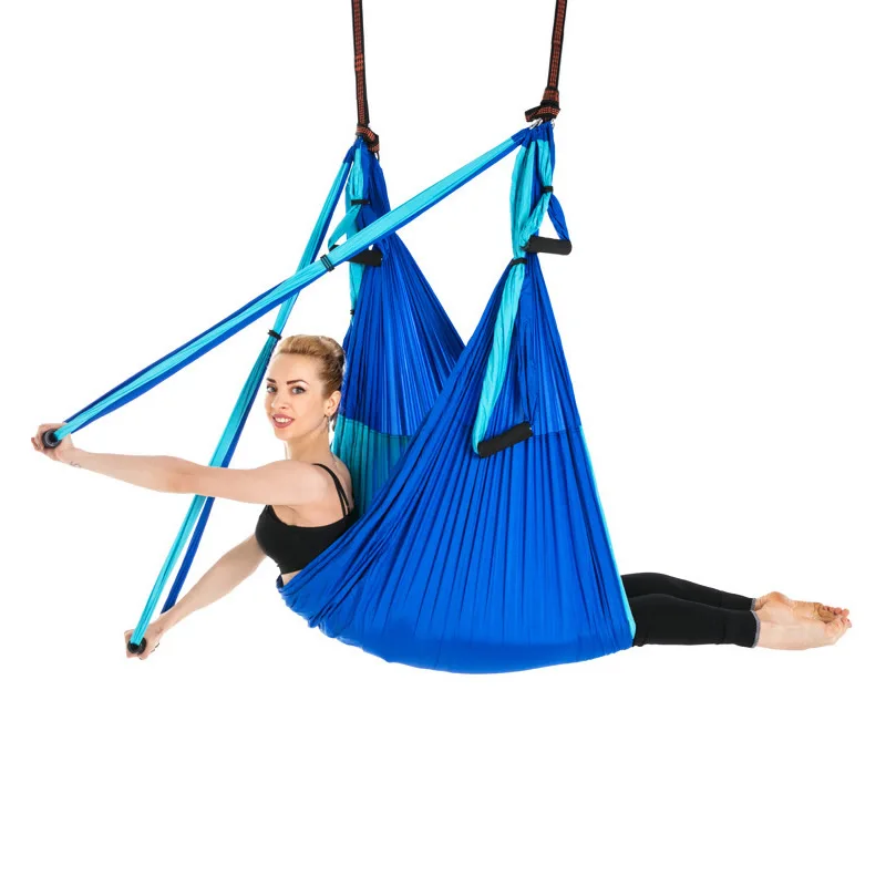 Hot Selling Fitness Soft Customized Antigravity Nylon Swing Aerial Yoga Hammock