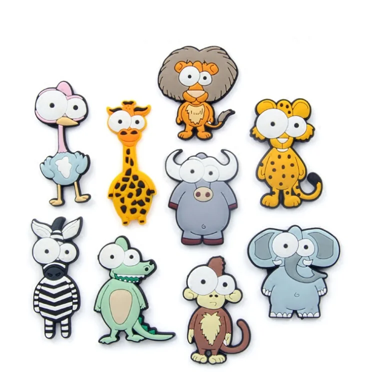 Supply Custom  Dogs Tiger Animals Rubber Fridge Magnet  High Quality  Cute Promotional Fridge Magnet