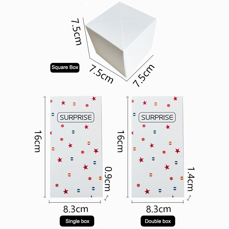 Exploding Confetti Card Surprise Bounce Explosive Pop Gift Box For Birthday