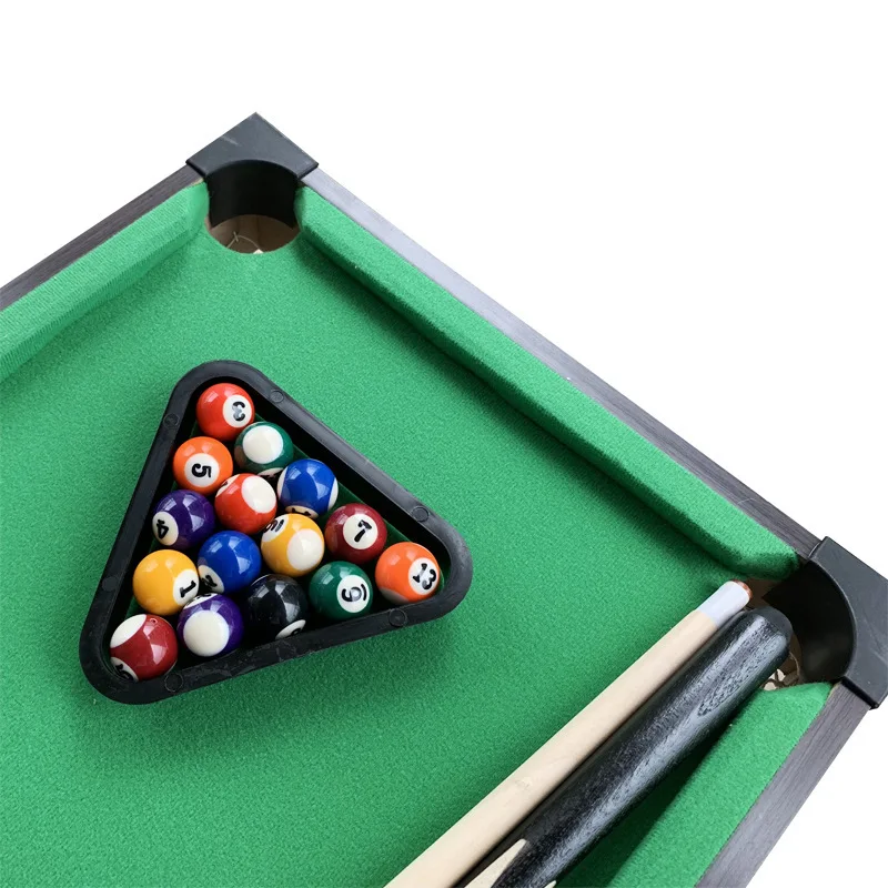 Xikuno Wholesale Popular Wooden Mini Kids Pool Table Set Customized Various Sizes Kids Pool Table