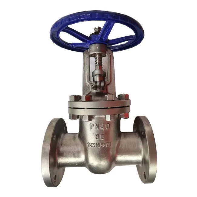Manual stainless steel 1.4408 F4 flange type DIN3352 gate valve