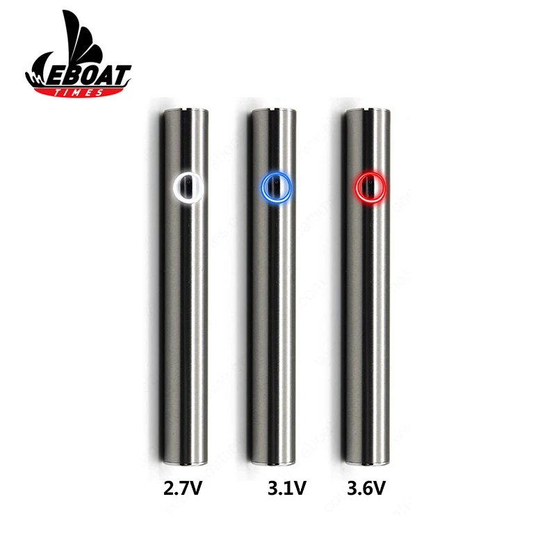 Verified A+ grade battery cell cbd battery 510 custom voltage vap vaporizer pen