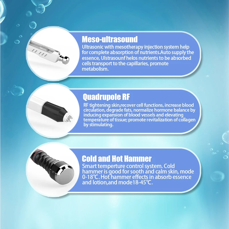 Goodway Peeling Facial Hydrogen Facial Small Bubble Dermabrasion Hydra Aqua Machine hydro dermabrasion facial machine