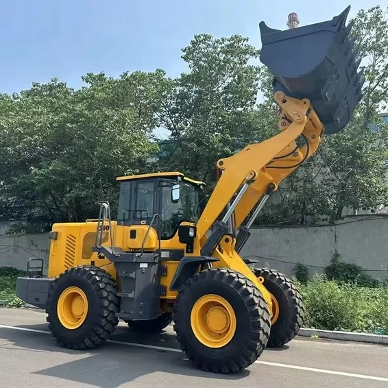 5t loader earth moving construction machine HZM 953 log loader with 3m³ bucket