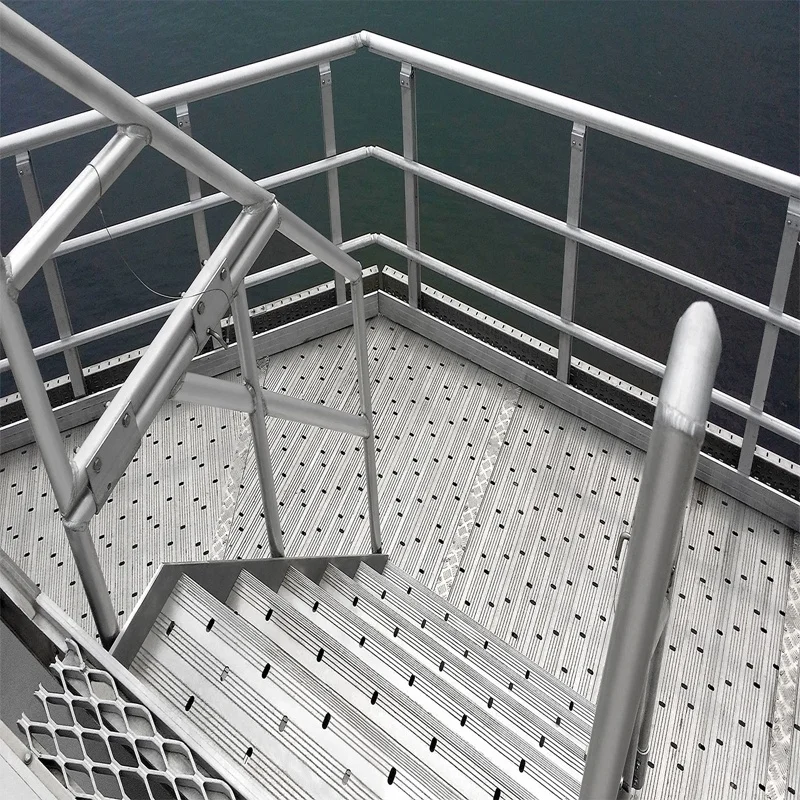 Shape Aluminum Foldable frame Steps for Industry