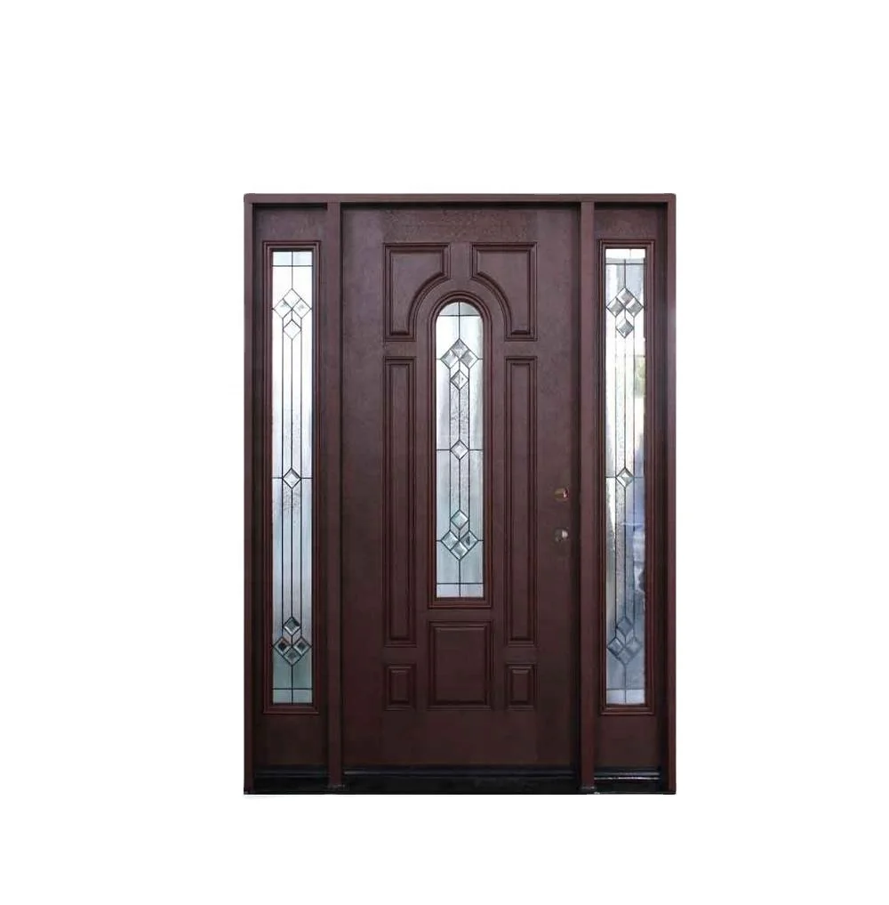 Fangda center arch modern front doors from door manufacturers