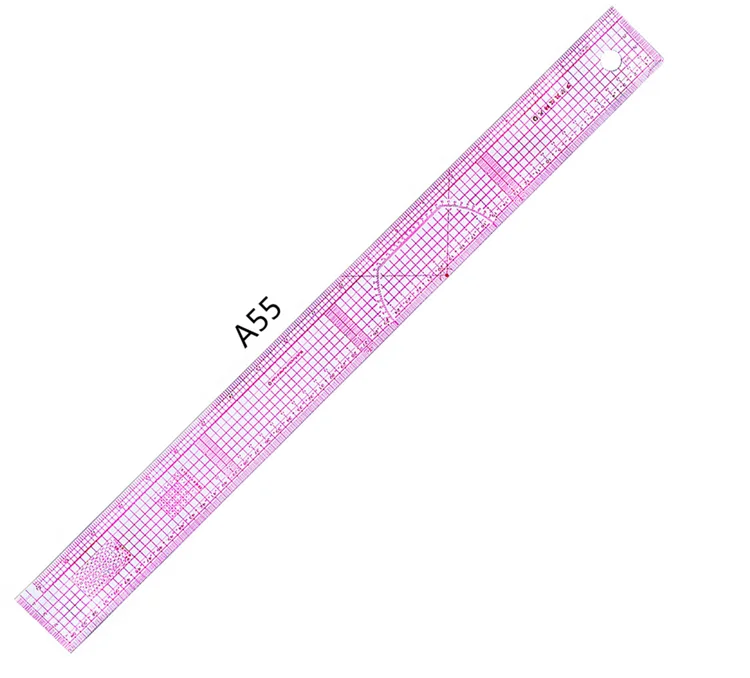 1PC Plastic Curve Metric Sewing Ruler Measure for Dressmaking Tailor Grading Curve Ruler Pattern Design Dress Making Tools