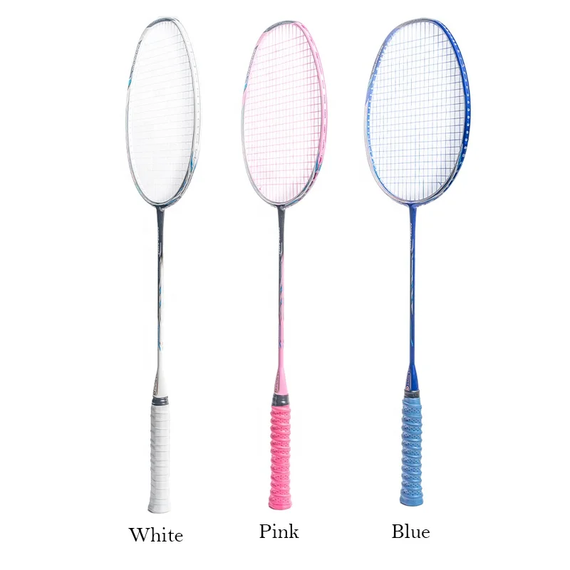 ALP LTP 100% Full Carbon Fiber Badminton Racket 8U 62g 22-32lbs For Professional Offensive Types Racquet Players With Strung