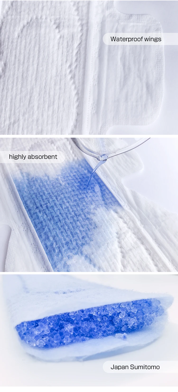 High Quality women sanitary napkin Disposable organic cotton pads  Free Samples Sanitary hot sale in Korean  32B